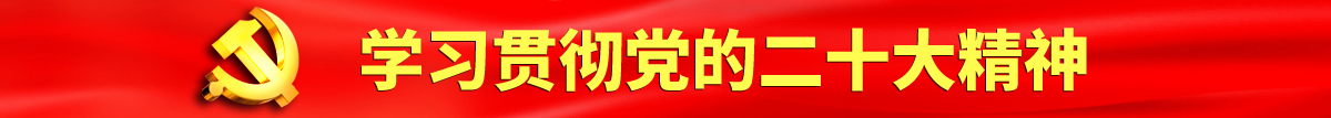 日本男女操逼认真学习贯彻落实党的二十大会议精神